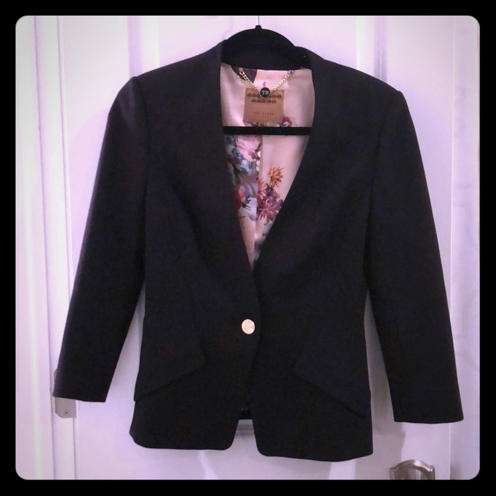 Ted Baker one button blazer